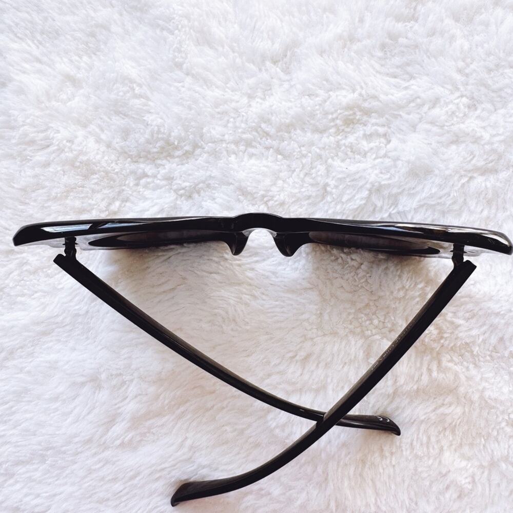 Eliza Black Butterfly-shaped Sunglasses - Picture 11 of 13